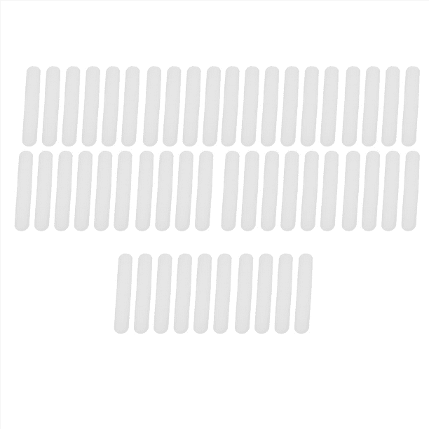 50 Piezas Desechables Cap Liner Absorbe la Humedad Banda para el Sudor Visera Sombrero Adhesivo Absorbe el Sudor Tiras Cinta,Blanco