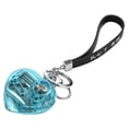 thumbnail image 3 of Llavero colgante de caja de música en forma de corazón hecho a mano exquisito, azul, 5,5 x 5,8 x perfke Estuche de música en forma de corazón, 3 of 9
