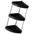 thumbnail image 3 of 3 Tier Kitchen Seasoning Organizer Space Saving Spice Rack Organizer with Hooks for Condiments Spices Bottles, 3 of 4