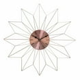 thumbnail image 3 of Metal Wall Clock 20"D, Copper, Black, 3 of 4