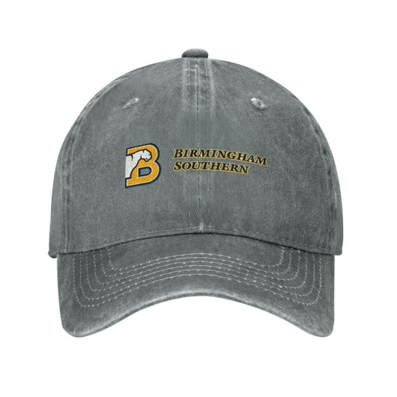 Birmingham-Southern College Hat Adult Adjustable Classic Washed Casquette Cap Hat Baseball Cap