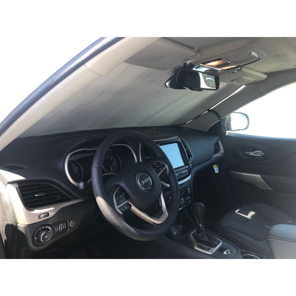 HeatShield, The Original Windshield Sun Shade, CustomFit for Jeep