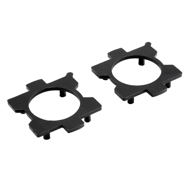 Adaptador de faro para Mazda C, 2 piezas H7 LED Retenedor de LED para automóvil Adaptador de LED diseñado para precisión