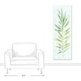 thumbnail image 3 of Creative Products Watercolor Fern Leaf 20 x 60 Canvas Wall Art, 3 of 5