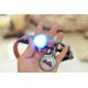 thumbnail image 3 of Luz LED de collar de seguridad nocturna para collar luminoso de silicona para perros de una pieza (Belu) - 6 4 cm, 3 of 5