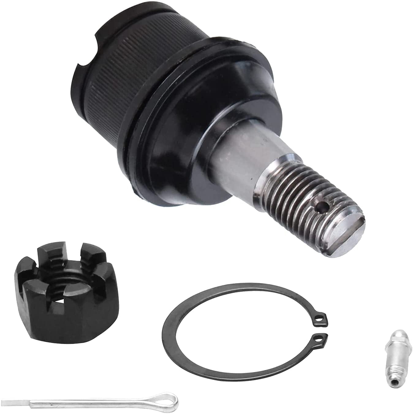 Detroit Axle - 4 Front Ball Joints for 4WD 2003-2013 Dodge Ram 2500 3500 Upper and Lower Ball Joints 2004 2005 2006 2007 2008 2009 2010 2011 2012 Replacement