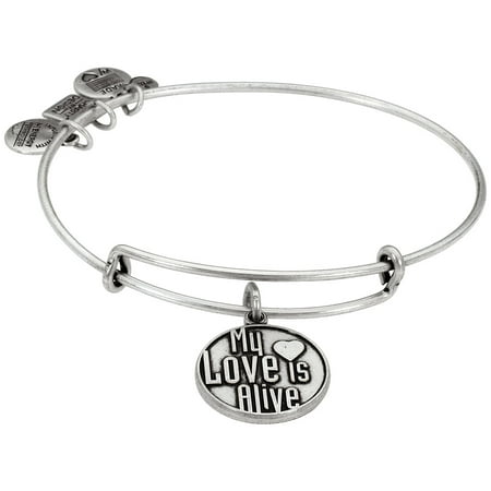Charity Design My Love is Alive Bangle Bracelet