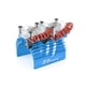 thumbnail image 1 of RC COCE MOTOR DE MOTOR DE MOTOR DE MOTICO METAL FAN ENFOQUE DE CORREO CRAWNLER SISTEMA DE RADIADOR SISTEMA DE REPARACIÓN Suministros de reparación Reemplazo para TRAXXAS X MAXX BLUE Inevent FN009866-03, 1 of 7