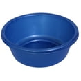 thumbnail image 2 of YBM Home Round Dish Wash Basin Dishpan for Washing Dishes, Plastic Portable Dish Tub Design for Camping and Multipurpose for Face Cleansing, 7 quarts, 1148-blue, 2 of 4