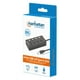 thumbnail image 2 of Hub USB Manhattan Negro 4 Puertos USB 3.2 SuperVelocidad 5 Gbps con Interruptores y Cable Integrado, 2 of 8