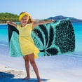 thumbnail image 5 of YZEGDCH Beach Towel for Adults Quick Dry Sand Free Compact Lightweight Colorful Beach Towel for Travel Pool Swimming Camping Beach Vacation Essentials, 5 of 8