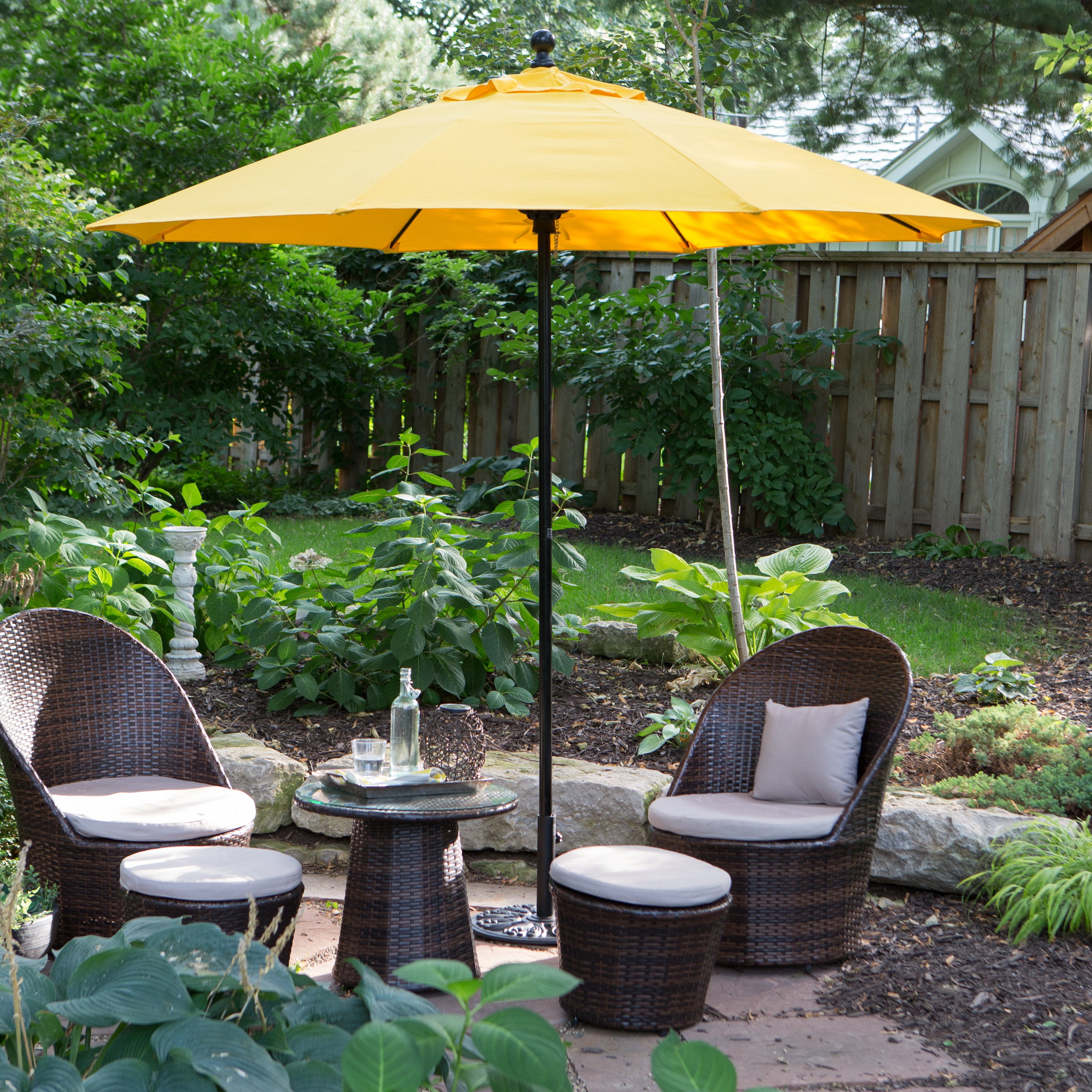 commercial grade wind resistant patio umbrella