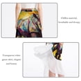 thumbnail image 2 of Rhino Chiffon Beach Dresses with Polyester Straps - Women's Beach Skirt, 2 of 6