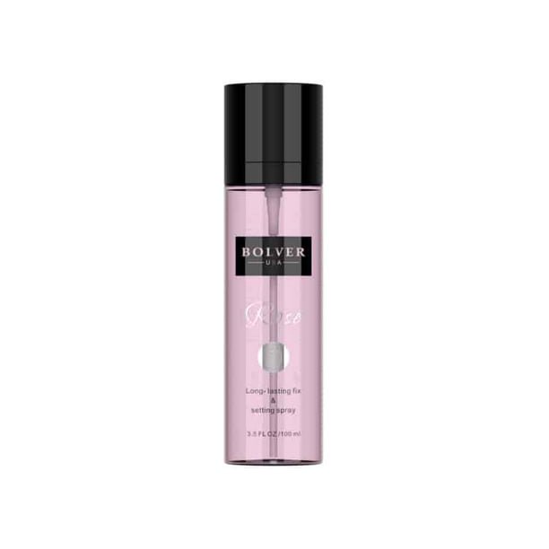 BOLVRE Setting Spray with Rose, Matte Finish Makeup Setting Spray - Long-Lasting, Oil-Control Formula - Fine Mist Spray for All Skin Types - Smudge Proof and Sweat-Resistant Makeup Fixer