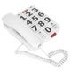 thumbnail image 2 of Elderly Landline Phone With Big Button Cor Phone For Seniors Hearing Impaired, 2 of 5