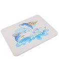 thumbnail image 3 of Alfombrilla de baño Diatomita, absorbente de agua, de secado rápido, antideslizante, para pies (tipo D), 3 of 8