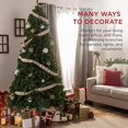 thumbnail image 3 of 0.6-1.2m Christmas Tree Premium Hinged Spruce Full Tree Artificial with Solid Metal Stand Xmas Tree for Holiday Indoor Decor, 3 of 4