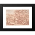 thumbnail image 2 of Jonas Umbach 18x14 Black Modern Framed Museum Art Print Titled - August (One of a Series Representing the Labors of the Months) (1690), 2 of 5