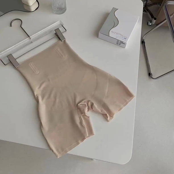 Kaka 3,0 calzoncillos cómodos de algodón de alta elasticidad para mujer, pantalones de levantamiento de cadera con espalda cruzada, pantalones de seguridad antiexposición de verano