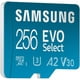 thumbnail image 2 of Memoria MicroSD 256GB Samsung EVO SELECT azul, 2 of 3