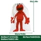 thumbnail image 3 of Elmo Bolsa de regalo con cierre de cinta navideño para decoración de Navidad,50cm×80cm., 3 of 6
