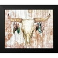 thumbnail image 2 of Medley, Elizabeth 14x12 Black Modern Framed Museum Art Print Titled - Light Feathery Antlers, 2 of 5