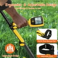 thumbnail image 5 of Gymax Foldable Metal Detector for Adults Professional & Waterproof Gold Detector, 5 of 10