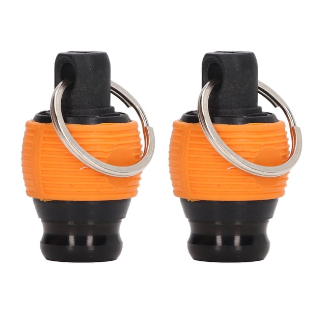 Bit Holder, 2Pcs Screwdriver Bit Holder Quick Fix Release Wear Bit Keychain Lightweight Extension Header Buckle, Hex Shank Drill Bits
