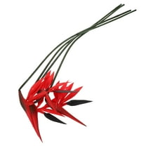 4pcs Artificial Flowers Plant Fake Plant Tropical Faux Flowers Decor Faux Flower Prop