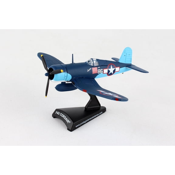 POSTAGE STAMP F4U CORSAIR 1/100 PAPPY BOYINGTON #86 VMF-214