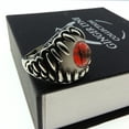 thumbnail image 3 of Evil Eye Eyeball Ring for Men or Women Stainless Steel Biker Ginger Lyne Collection, 3 of 5
