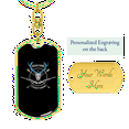 thumbnail image 3 of Hunting Is Everything Stainless Steel or 18k Gold Premium Swivel Dog Tag Keychain, 3 of 10