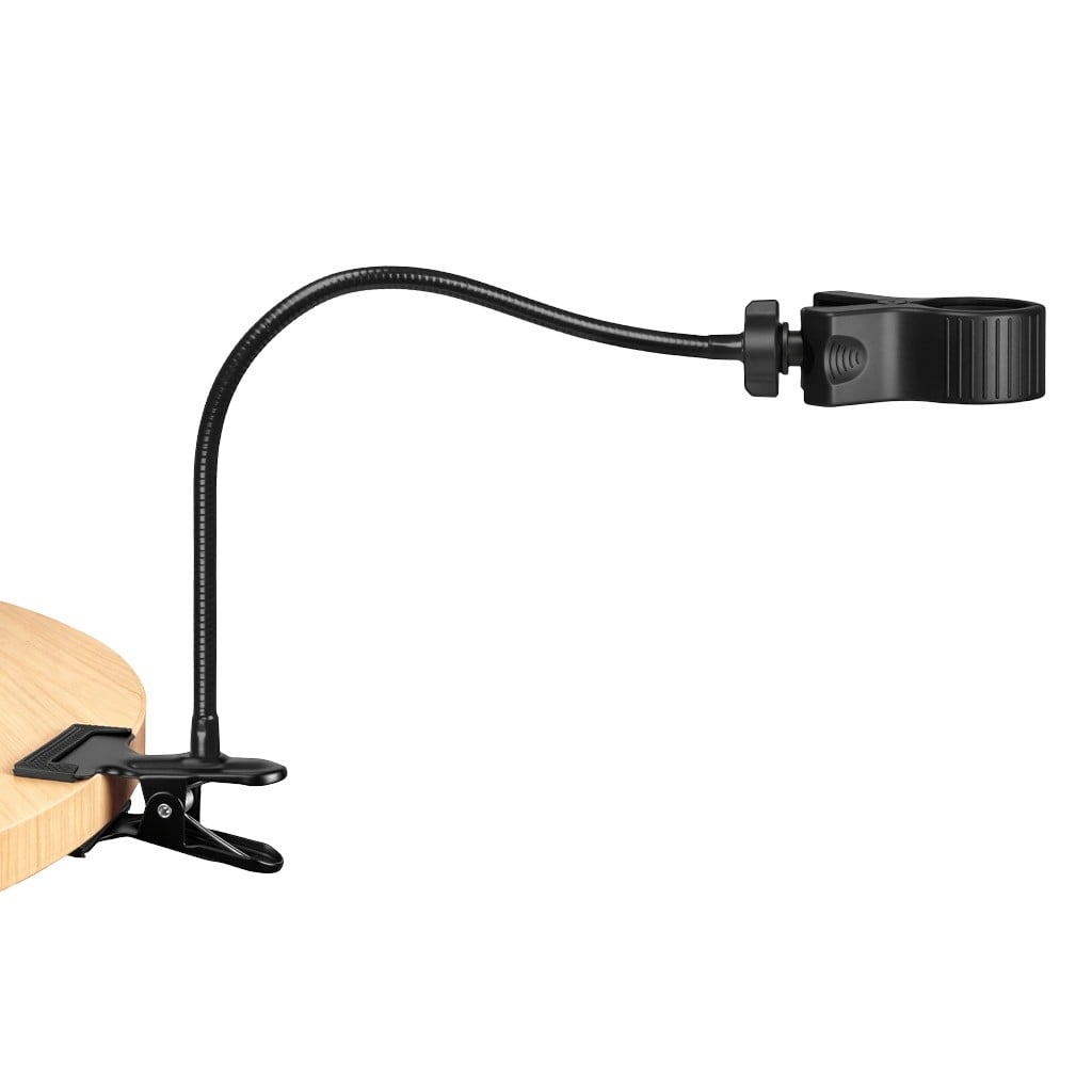 Mic Stand Microphone Stand Flexible Gooseneck Arm Clamp Holder Adjustable Clip Base for Desk Table Tripod Mounting