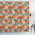 thumbnail image 1 of Ambesonne Autumn Shower Curtain, Doodle Art Retro Mix, 69"Wx84"L, Multicolor, 1 of 3