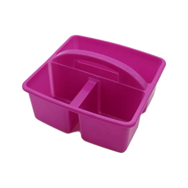 Plastic Grid Storage Basket - Reinforced And Durable Organizer For Home Stackable Storage Basket purple