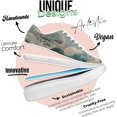thumbnail image 5 of DOGO Wedge Sneakers for Women - Handmade and Vegan Leather Platform Sneakers for Women, Unique Chunky Sneakers Sound of The Sea Design, Size 6, 5 of 5