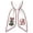 B#1020, variant on Patriotic Wreath Sash Stripes Bow with Initial Embroidery for Front Door Wall Holiday Display Patriotic Decoration A 15.7"