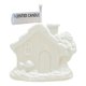 thumbnail image 2 of Wmhnj Vela aromtica con forma de chimenea de cabaña de paja para decoracin del hogar, ideal para relajarse. Set de regalo., 2 of 9