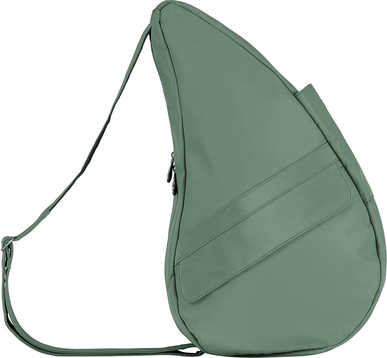 AmeriBag 19" Microfiber Crossbody Sling Healthy Back Bag (Sea Moss)