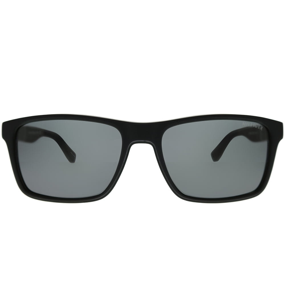 Tommy Hilfiger Grey Rectangular Men's Sunglasses TH 1405/S 0KUN/P9 56