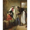 thumbnail image 3 of Edward Hughes 12x14 Black Modern Framed Museum Art Print Titled - A First Visit to the Dentist (1866), 3 of 5