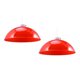 thumbnail image 1 of 2 uds lámpara colgante formas cubiertas de luz de techo de plástico para pasillo cocina cafetería (rojo) kaili Sencillez, 1 of 1