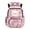Cartoon Pig & Floral Print, variant on Orange Sports Car Splatter School Backpack with Multi-Pocket, Breathable Lightweight 17 Inch School Bag for Back to School Elementary