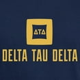 thumbnail image 3 of CafePress - Delta Tau Delta Gold Stacked Signature T Shirt - Men's Classic Graphic Cotton T-Shirt, 3 of 4