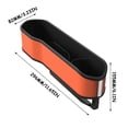 thumbnail image 2 of Car Seat Filling Wireless Charging Storage Box Car Seat Slot Storage Box Three-in-one Telescopic Car Multi-function Mobile Phone Wireless Charger, 2 of 3