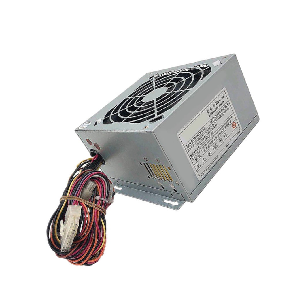 Computer Power Unit 160W-350W Power Supply Featuring Overloads Protections & Quiet Operation