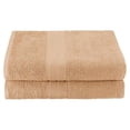 thumbnail image 1 of Superior EF-BSHEET CM Eco-Friendly 100 Percent Ringspun Cotton Bath Sheet Towel Set - Camel, 2 Pieces, 1 of 1