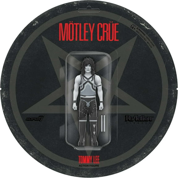 Motley Crue Wave 2 Tommy Lee Action Figures (Shout At The Devil, Black & White)