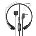 thumbnail image 1 of Auriculares con Micrófono de Garganta y Vibración de Garganta para Intercomunicador para -UV5R 888S 82 con Conducto de Aire Controlado por Garganta, 1 of 5