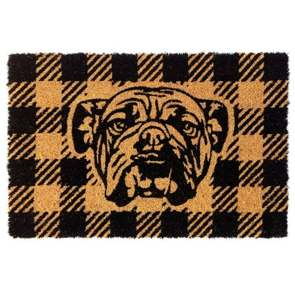 RugSmith Natural Machine Tufted Pug, 16" x 24",Natural